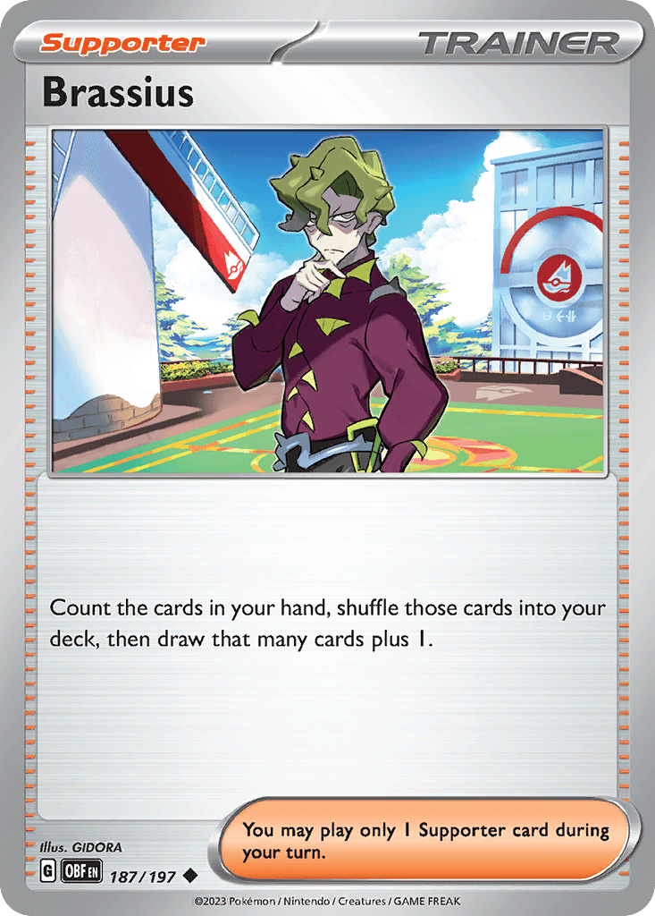 Brassius Obsidian Flames card
