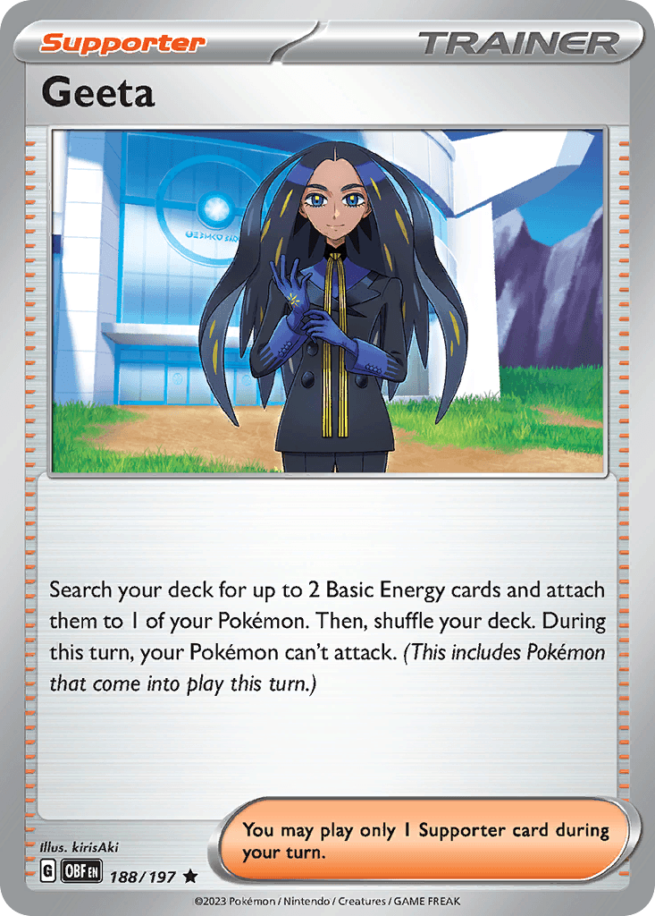 Geeta Obsidian Flames card