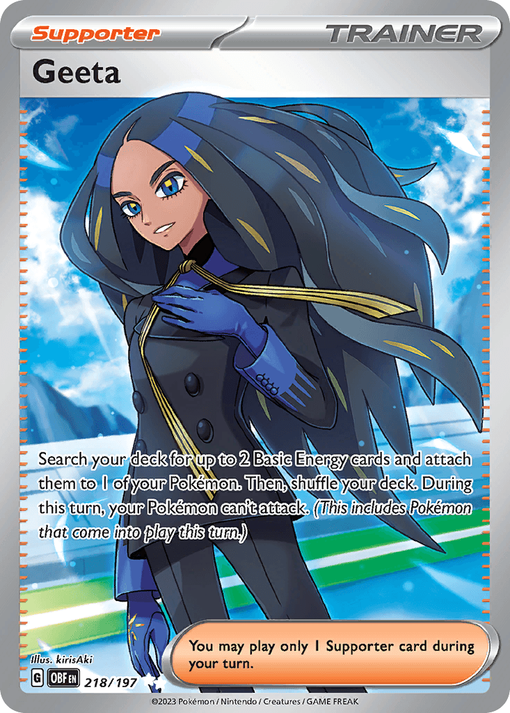 Geeta Obsidian Flames card