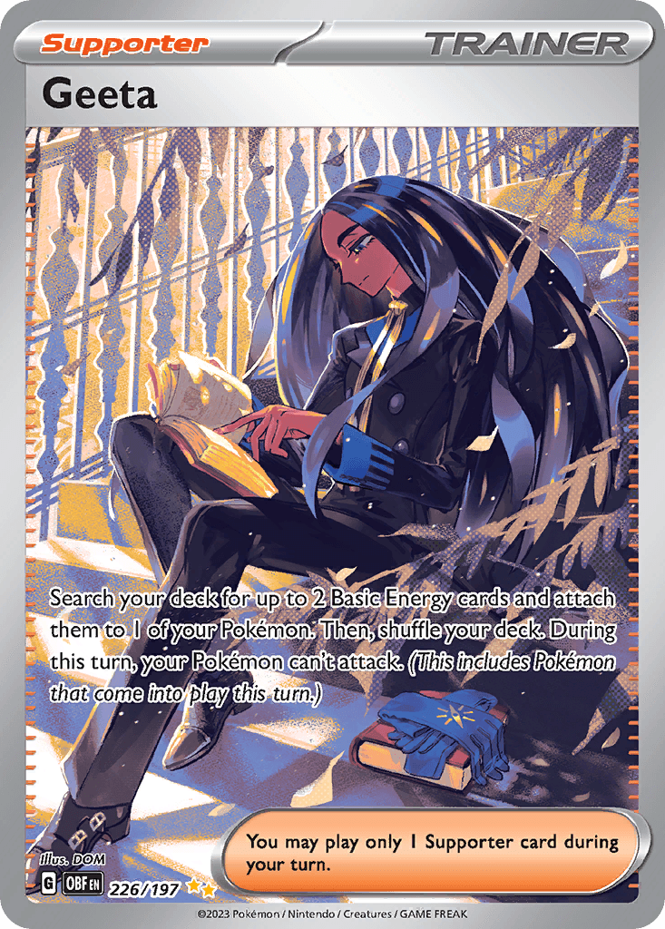 Geeta Obsidian Flames card
