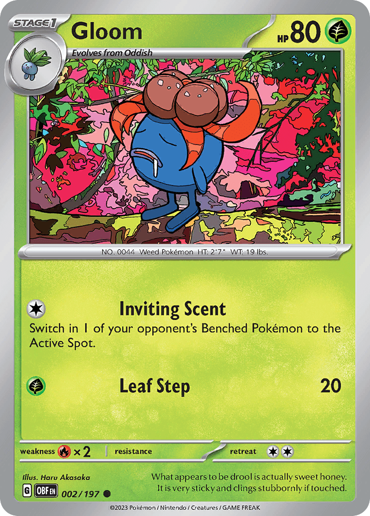 Gloom Obsidian Flames card