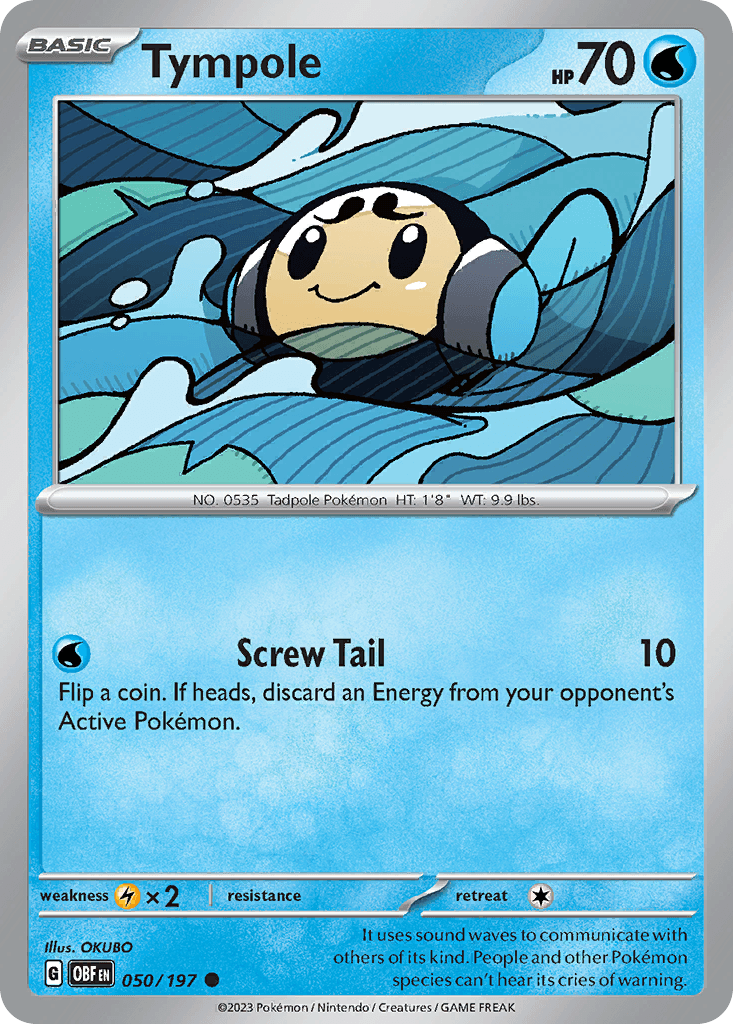 Tympole Obsidian Flames card