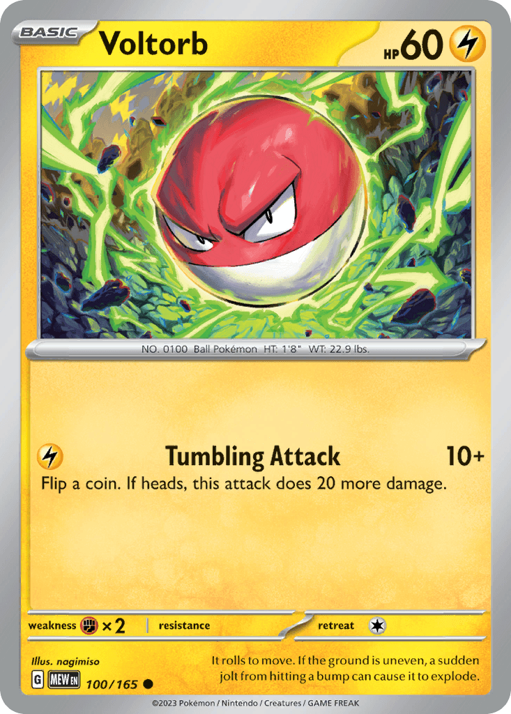 Voltorb 宝可梦 card