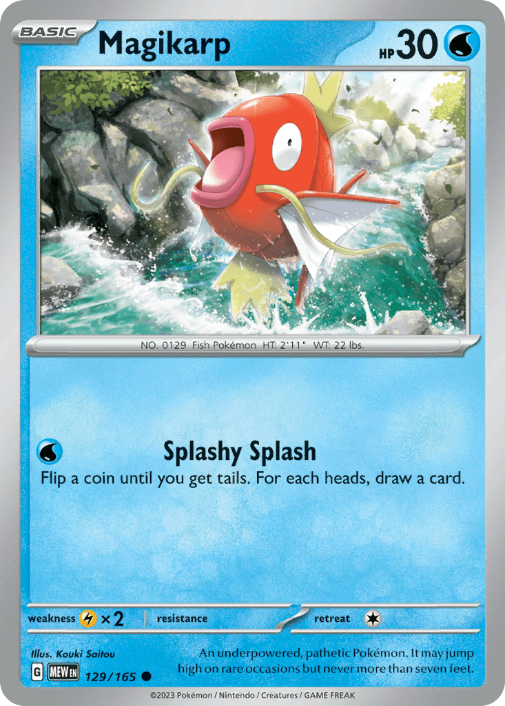 Magikarp 151 card