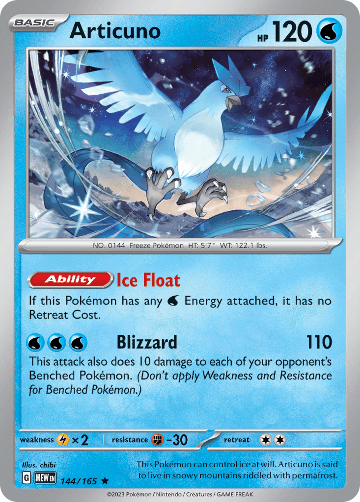 Articuno 寶可夢 card
