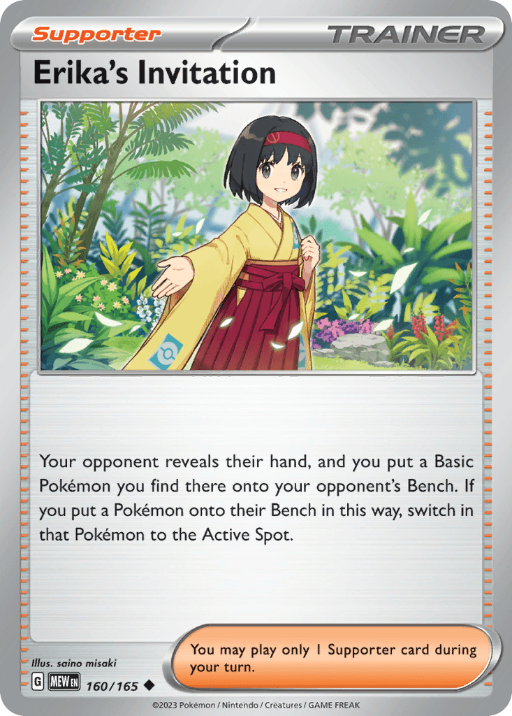 Erika's Invitation 151 card
