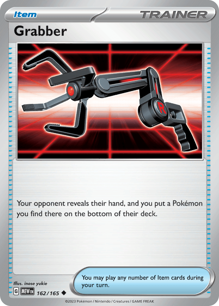 Grabber 151 card