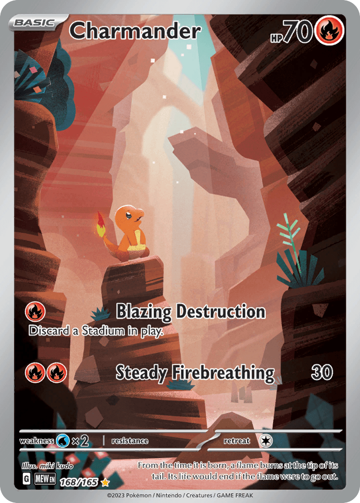 Charmander 宝可梦 card