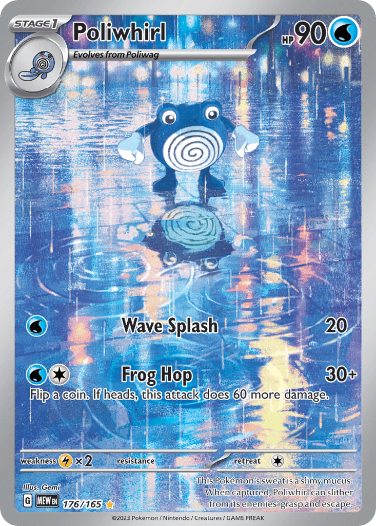 Poliwhirl 151 card