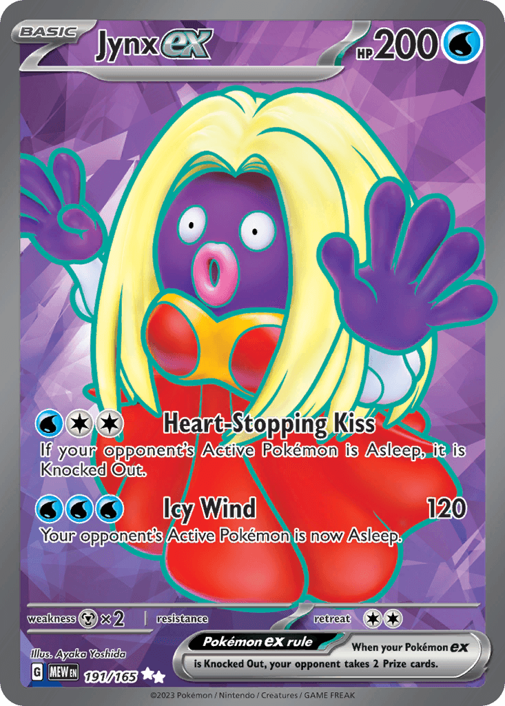 Jynx ex 寶可夢 card