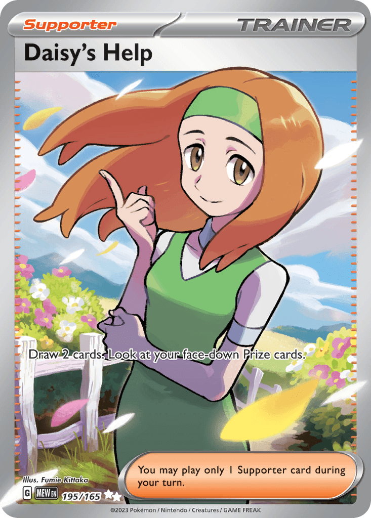 Daisy's Help 151 card