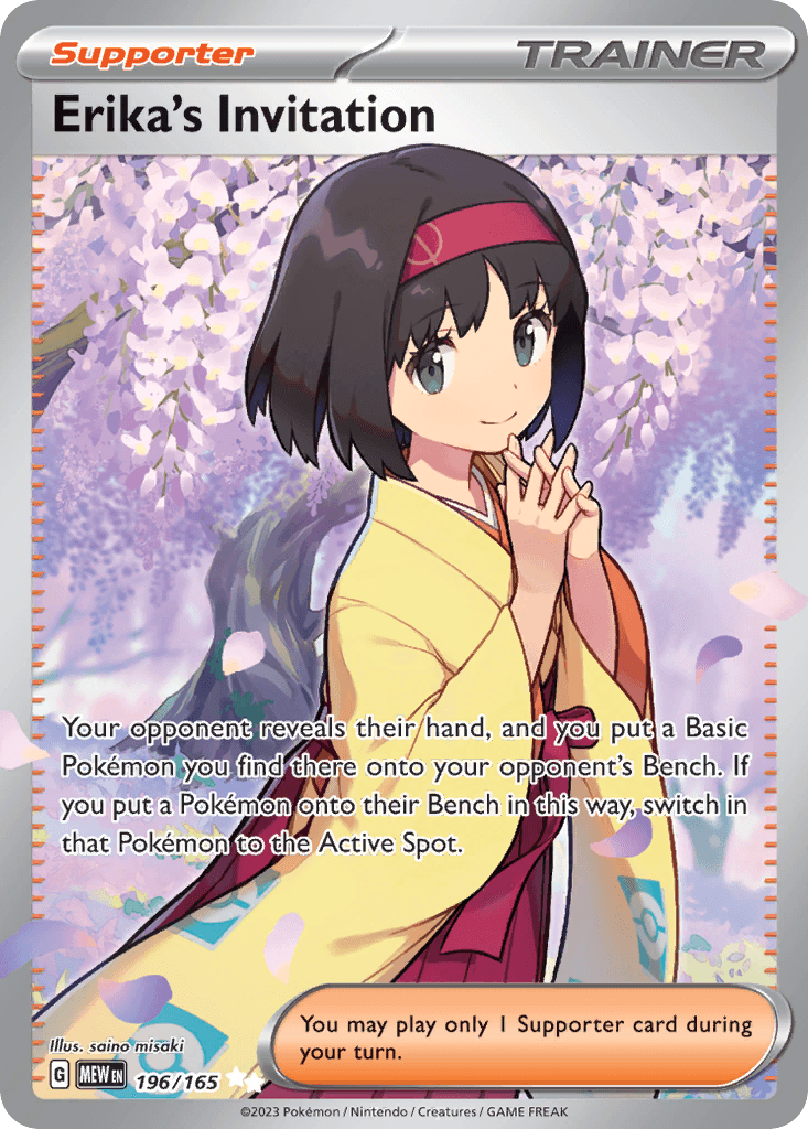 Erika's Invitation 151 card