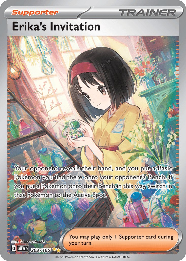Erika's Invitation 151 card