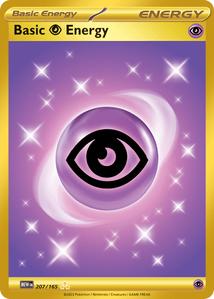 Basic Psychic Energy 151 card
