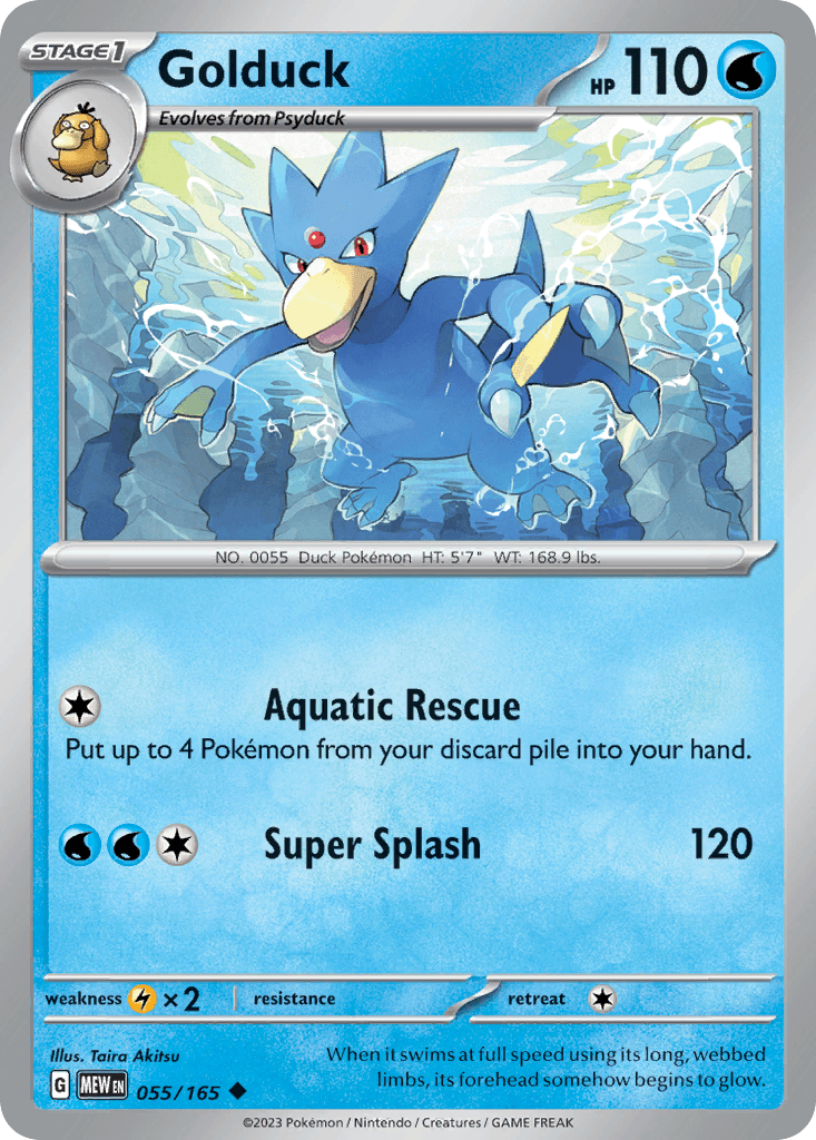 Golduck 寶可夢 card