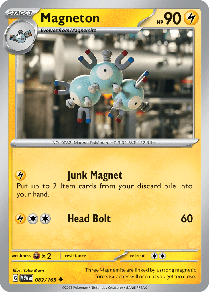 Magneton 151 card