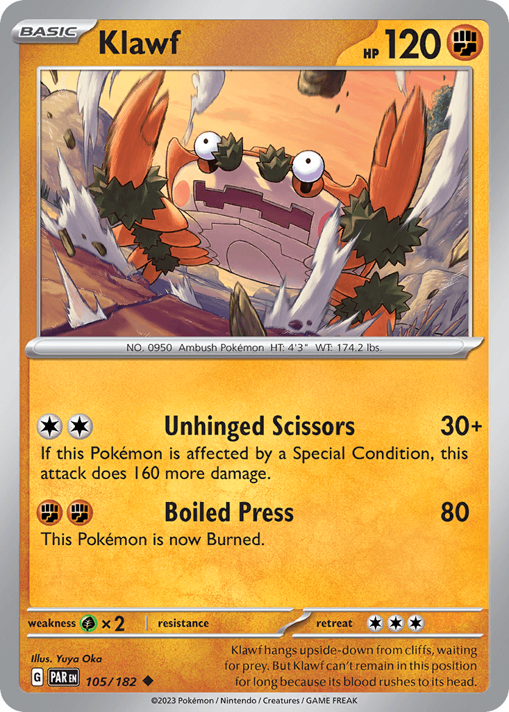 Klawf Paradox Rift card