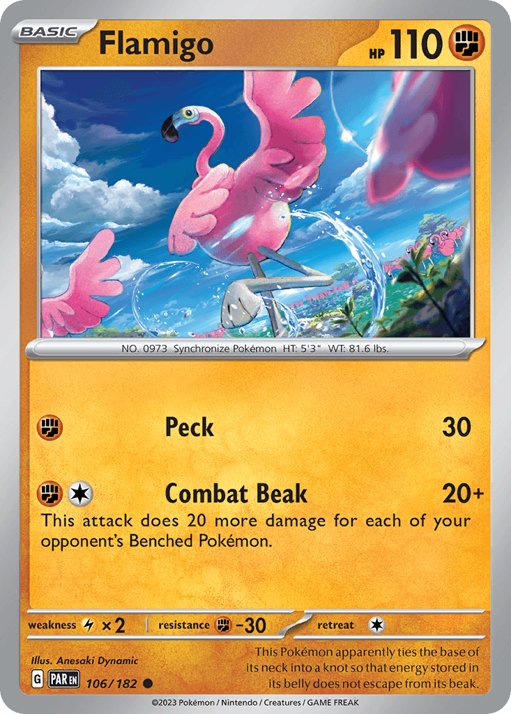 Flamigo Paradox Rift card