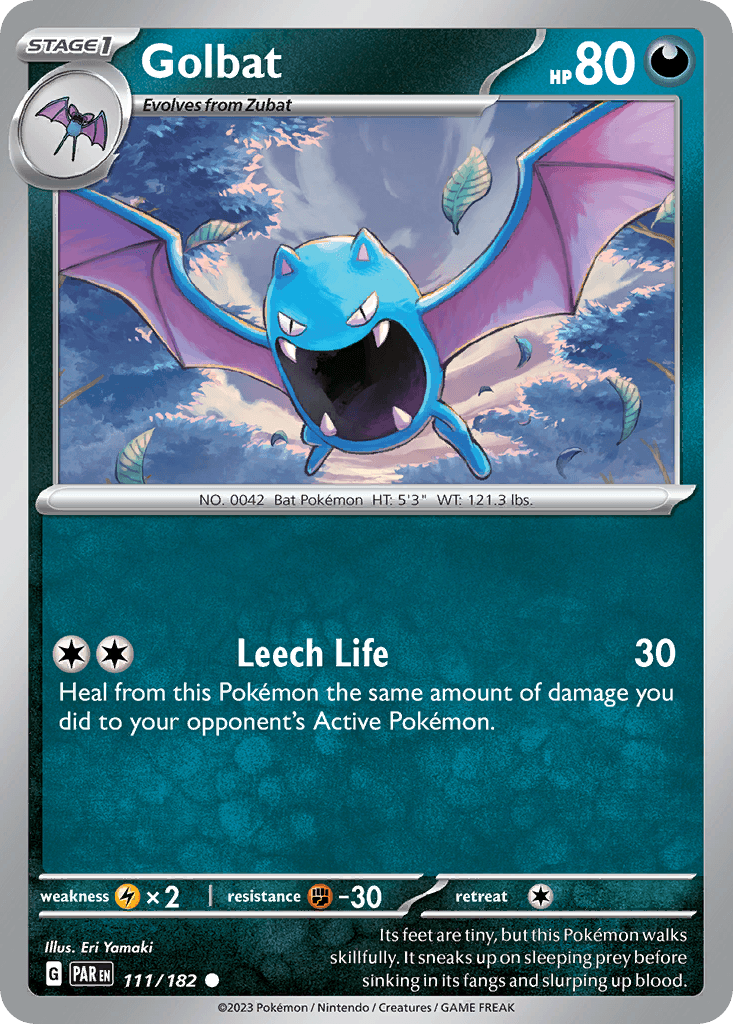 Golbat Paradox Rift card