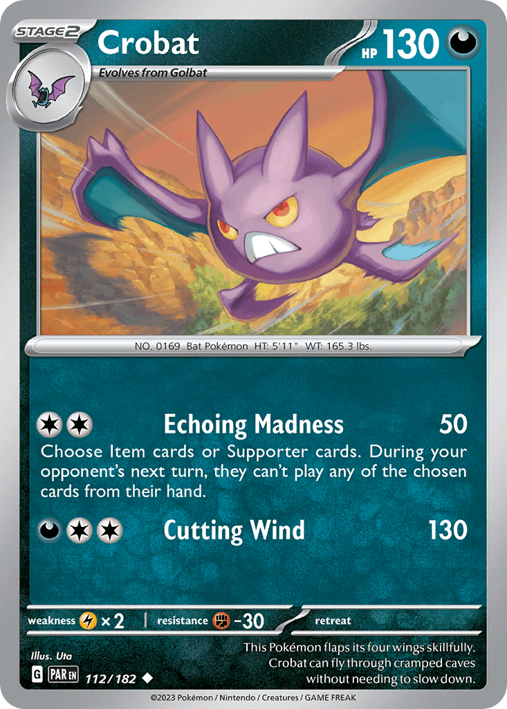 Crobat Paradox Rift card