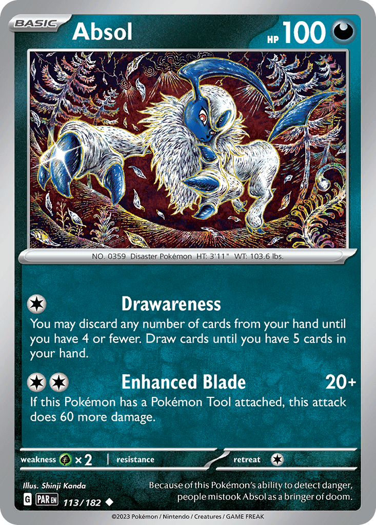 Absol Paradox Rift card