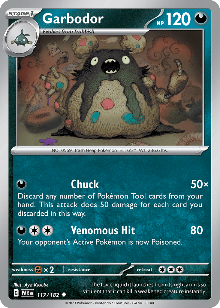 Garbodor Paradox Rift card