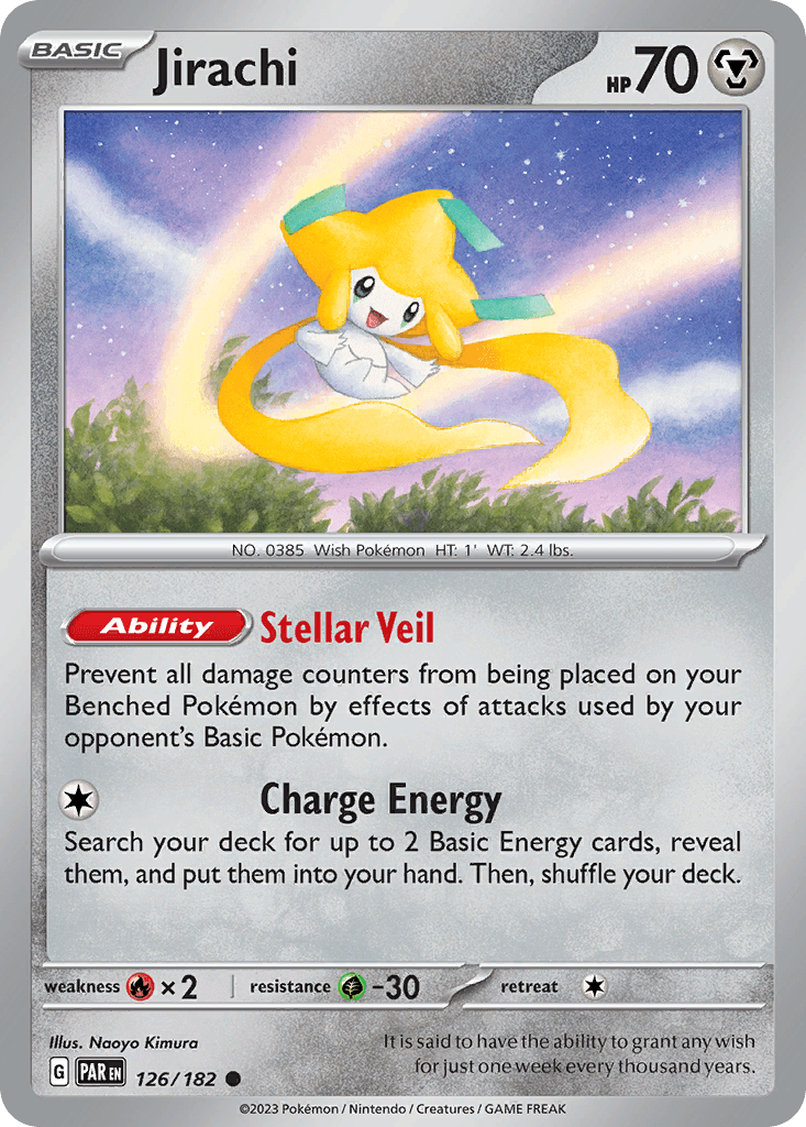 Jirachi Paradox Rift card