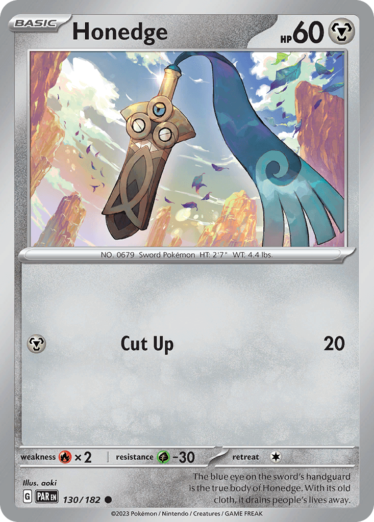 Honedge Paradox Rift card