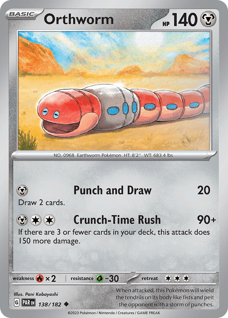 Orthworm Paradox Rift card