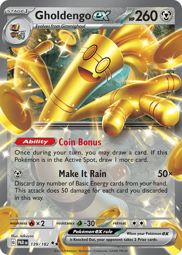 Gholdengo ex 寶可夢 card