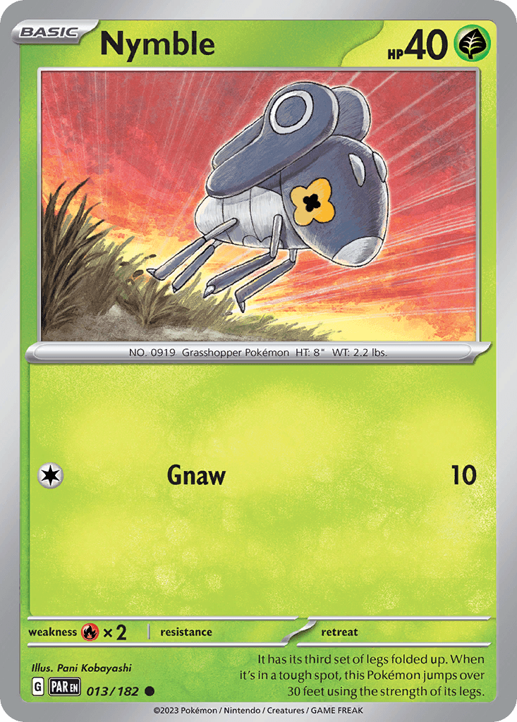 Nymble Paradox Rift card