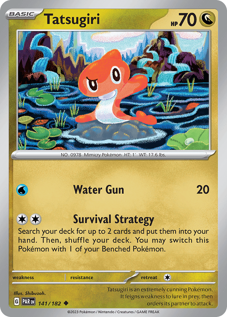 Tatsugiri Paradox Rift card