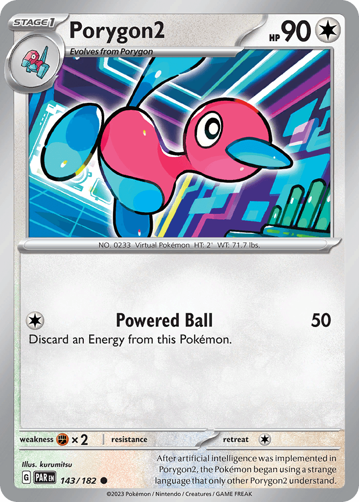 Porygon2 寶可夢 card