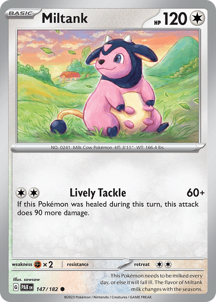 Miltank Paradox Rift card