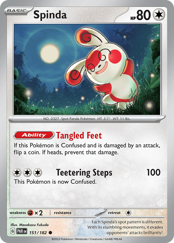Spinda Paradox Rift card
