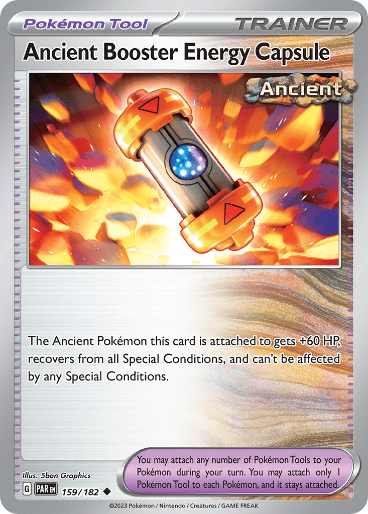 Ancient Booster Energy Capsule Paradox Rift card