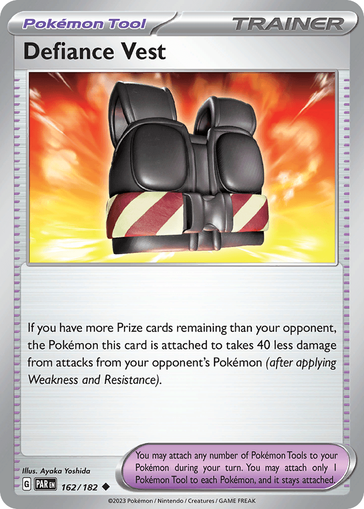 Defiance Vest Paradox Rift card