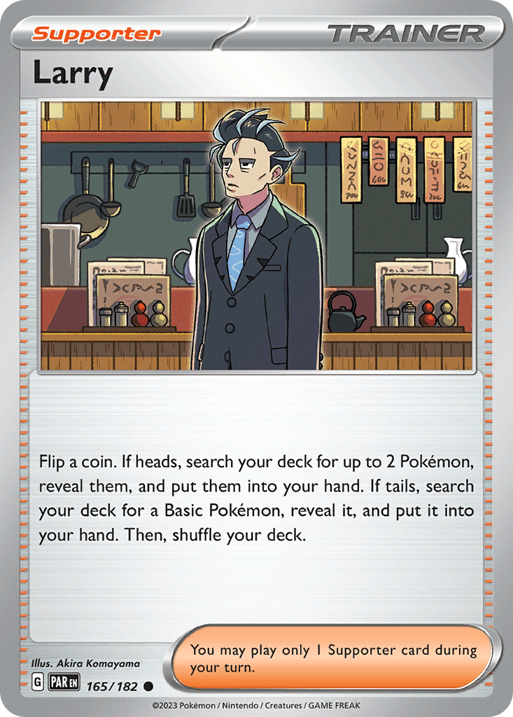 Larry 寶可夢 card
