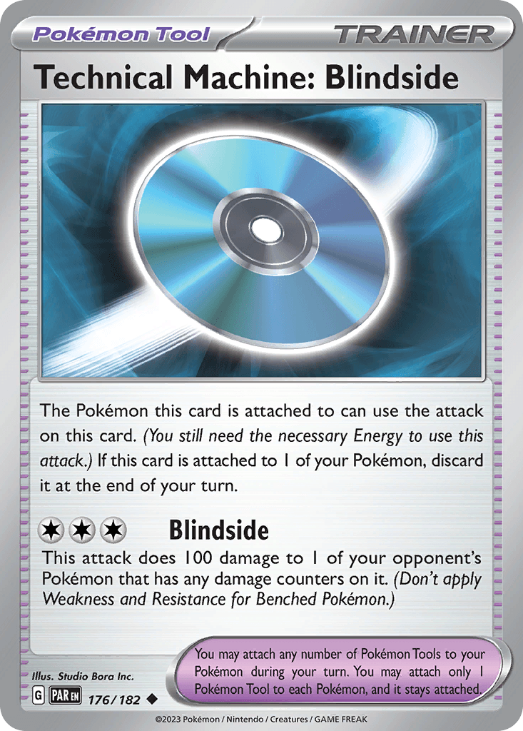 Technical Machine: Blindside 寶可夢 card