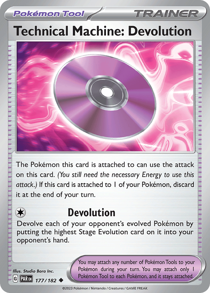 Technical Machine: Devolution 寶可夢 card