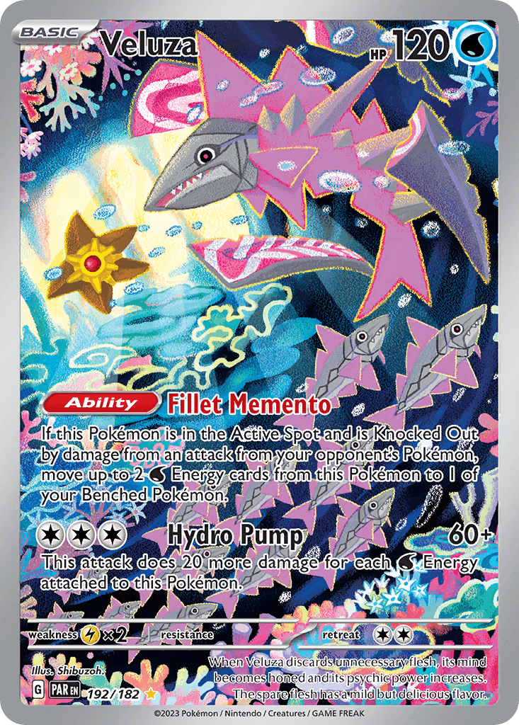 Veluza 寶可夢 card