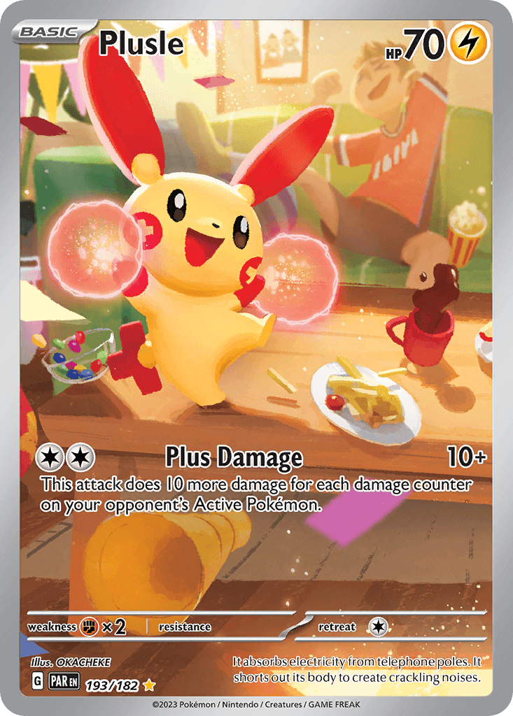 Plusle 寶可夢 card