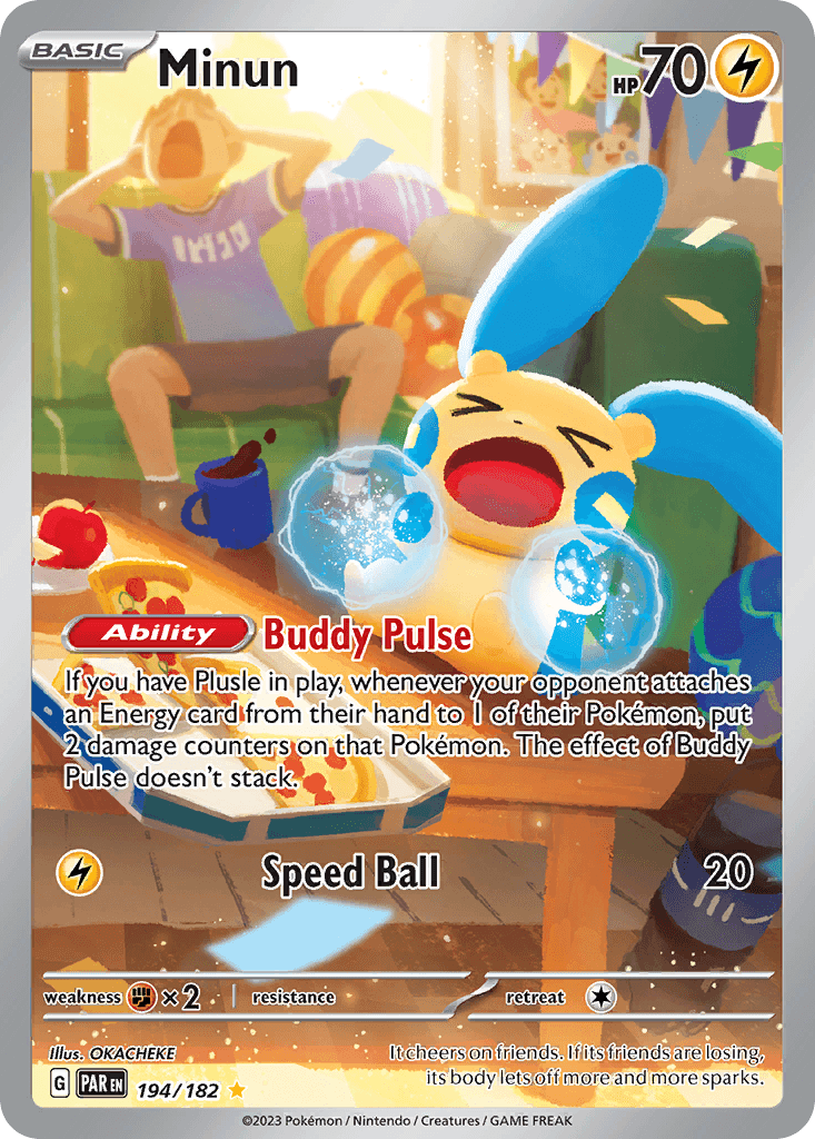 Minun Paradox Rift card