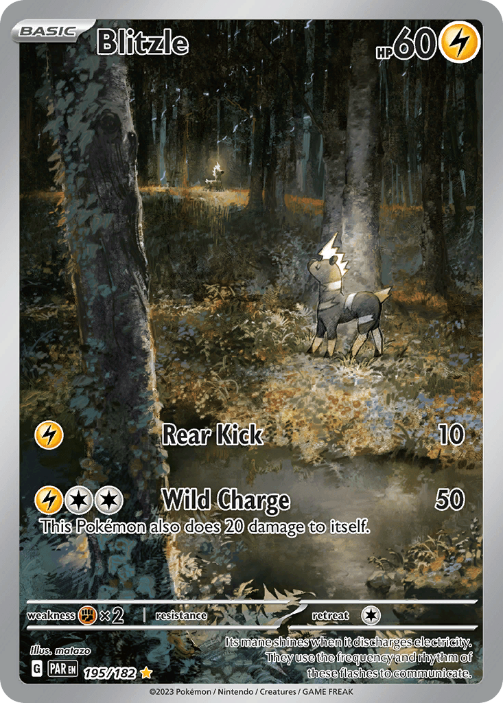Blitzle 寶可夢 card