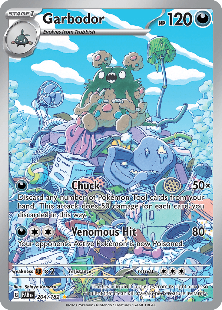 Garbodor Paradox Rift card