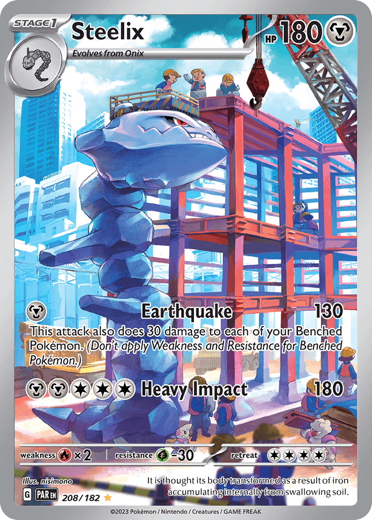 Steelix Paradox Rift card