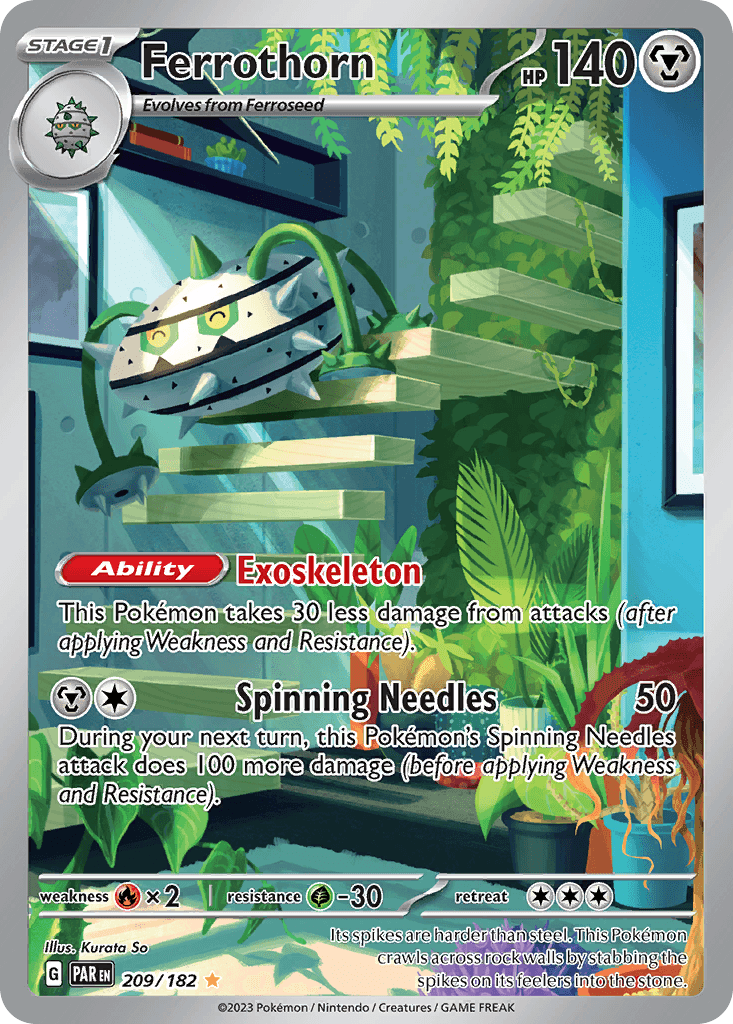Ferrothorn Paradox Rift card
