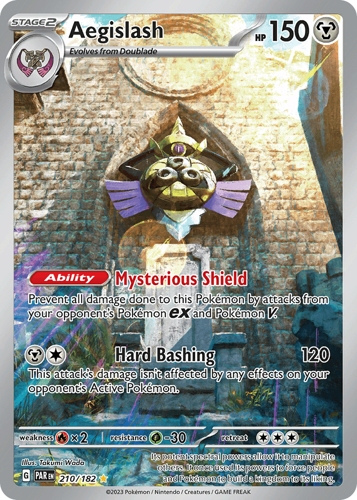 Aegislash Paradox Rift card