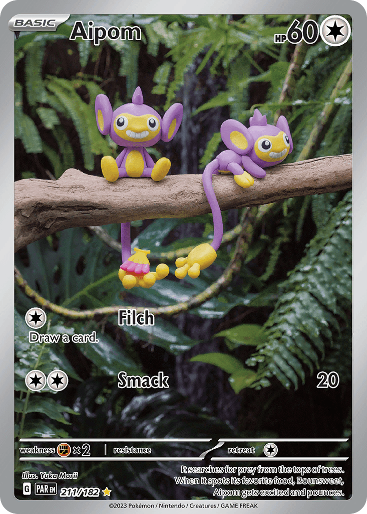 Aipom Paradox Rift card