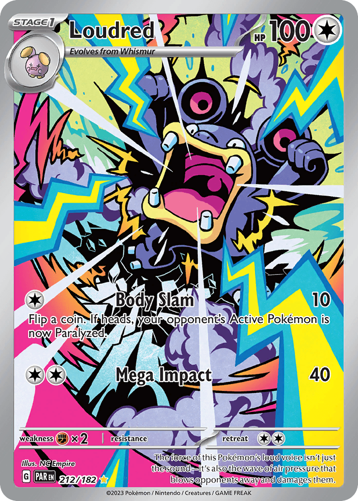 Loudred 寶可夢 card